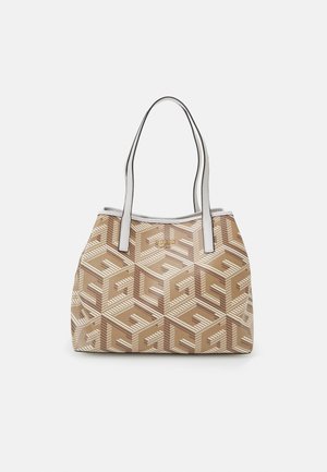 Guess VIKKY TOTE SET - Sac à main - taupe