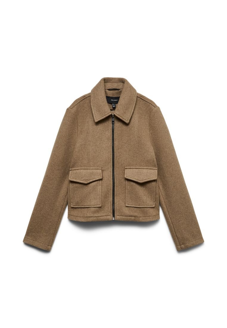 Vero Moda Lichte jas lichtbruin