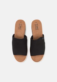 TOMS DIANA MULE NEW - Muiltjes met hak - black