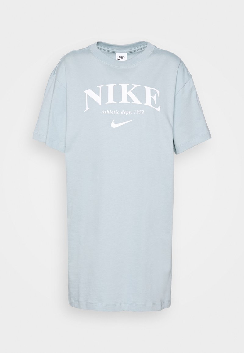 Damen Freizeitkleider | Nike Sportswear DRESS Jerseykleid ocean cube/white/hellblau - KJ09355 Damen Freizeitkleider | Nike Sportswear DRESS Jerseykleid ocean cube/white/hellblau - KJ09355