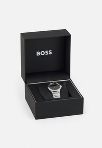 BOSS Reloj - silver-coloured/black