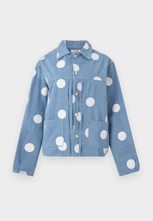 Sister Jane, ERIK EMBROIDERY JACKET UNISEX - Veste en jean - blue