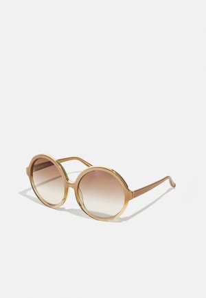 Sunglasses - honey pearl/ yellow gold-coloured/brown