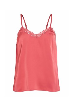 VILA, VIENNA RAVENNA LACE SINGLET - NOOS - Débardeur - holly berry
