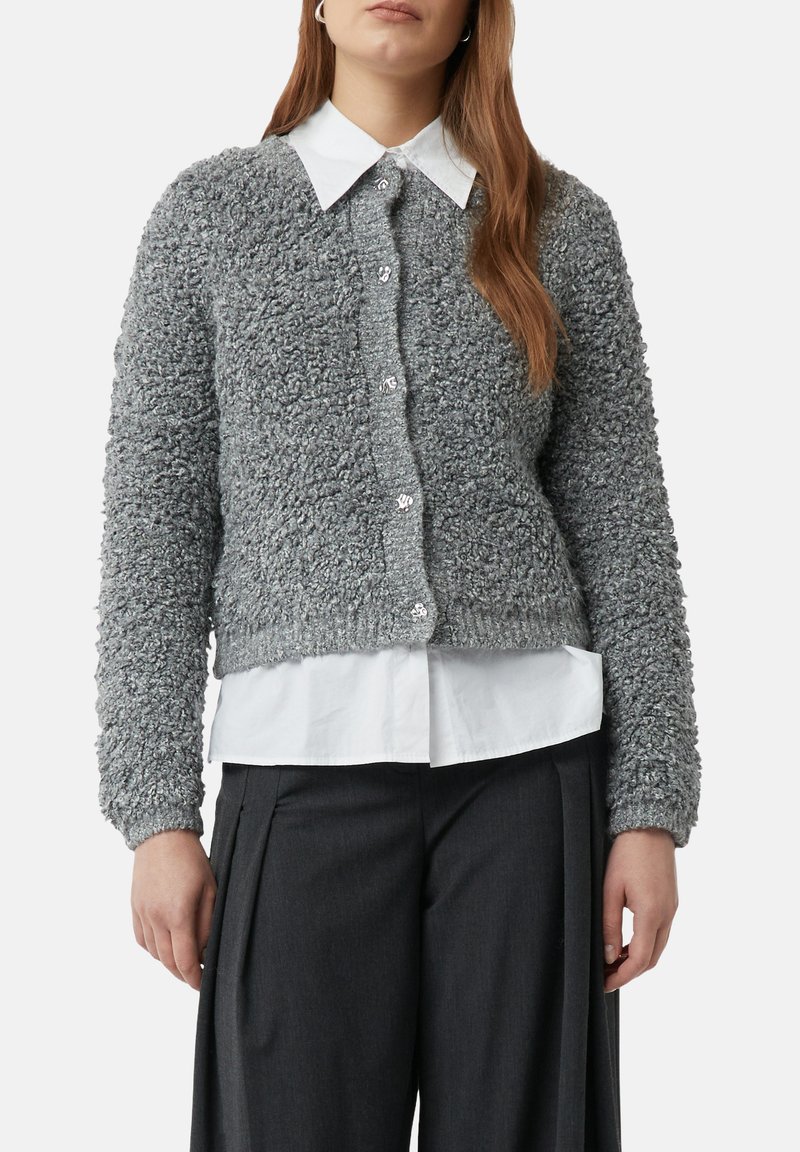 comma Strickjacke - grau