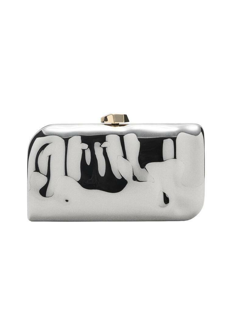 Mango - PATRI - Clutch - silver coloured, Enlarge