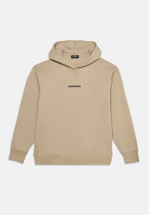 Dsquared2, SLOUCH FIT UNISEX - Sweat à capuche - beige