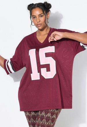 Langærmet T-shirt - claret