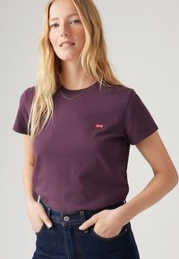 Levi's® THE PERFECT TEE - T-shirts - plum perfect