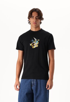 Santa Cruz SOMMER SPARROW UNISEX - T-shirt con stampa - black