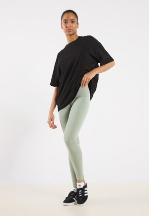 Even&Odd 3 PACK - Leggings - lilac/green/light grey marl