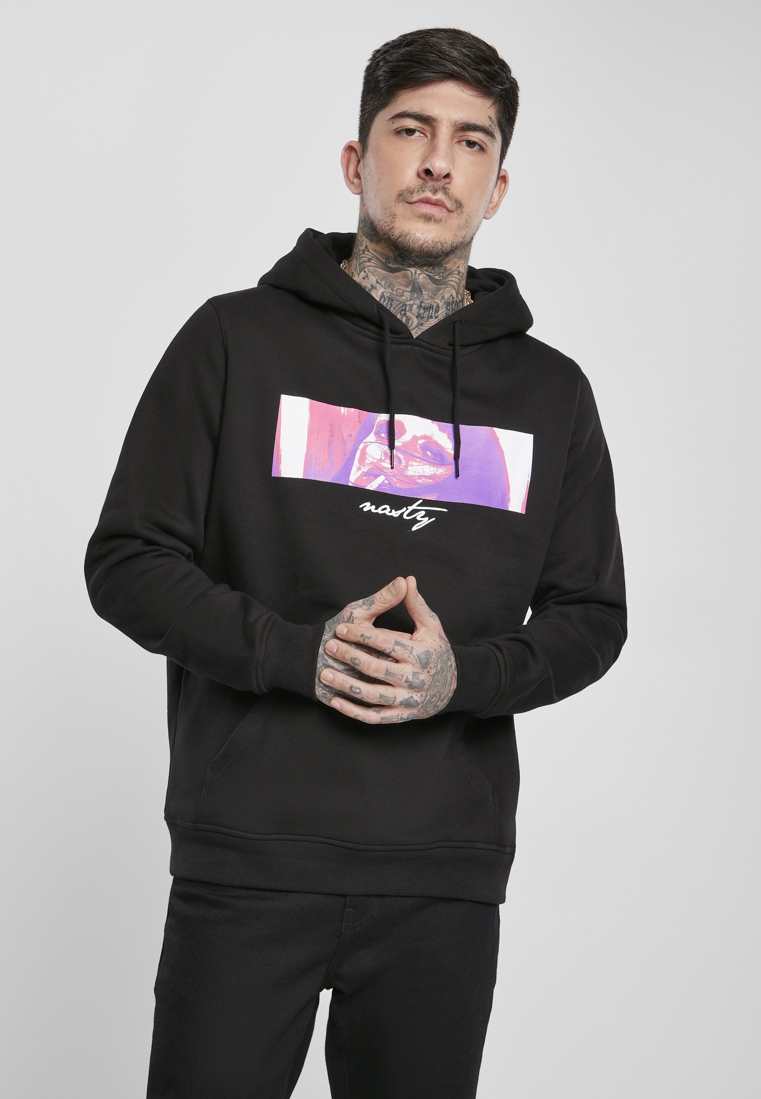 Mister Tee NASTY - Jersey con capucha - black/negro - Zalando.es