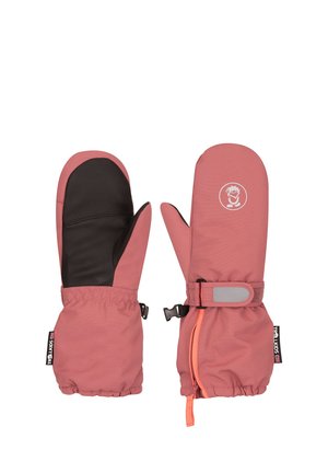 TROLLKIDS, KIDS TROLL MITTEN XT UNISEX - Ръкавици без пръсти - frozen berry pink salmon
