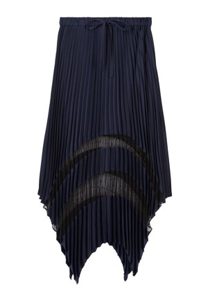 The Kooples LONG - Maxi skirt - navy