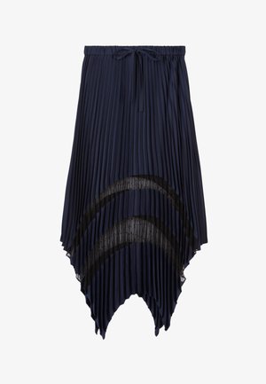 The Kooples LONG - Jupe longue - navy