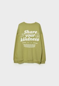 Stradivarius Sudadera green/verde (Segunda mano)