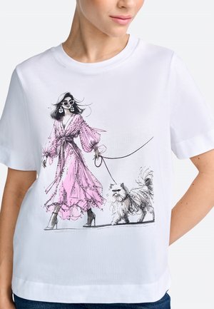 Camiseta estampada - white