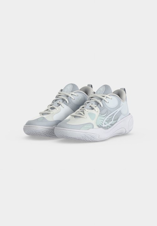 PUMA MB WORLD 01 JR UNISEX - Basketball shoes - white/silver-coloured mist — foto 3