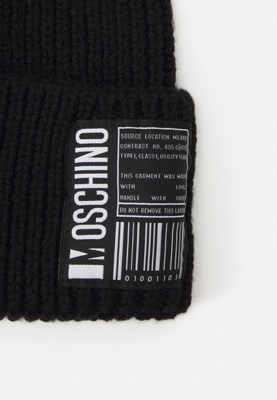 MOSCHINO HAT ONE SIZE UNISEX - Bonnet - black