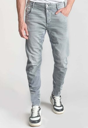 Le Temps Des Cerises Jeans Tapered Fit - gris