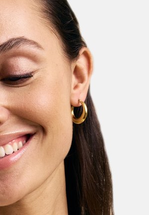 FLOW HOOPS - Korvakorut - gold-coloured