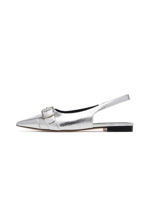 BADURA, BADURA BALLET FLATS HIBISCUS-LT593-911 - Balerínky na šnúrky - silver-coloured