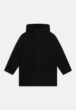 Daunenmantel - black