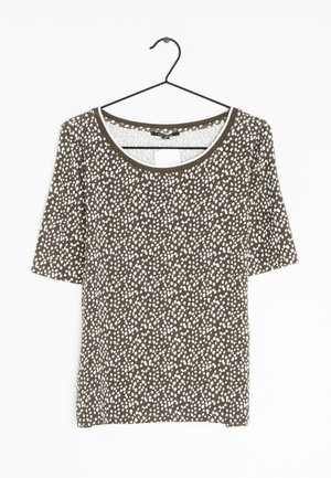 comma Camiseta estampada - brown