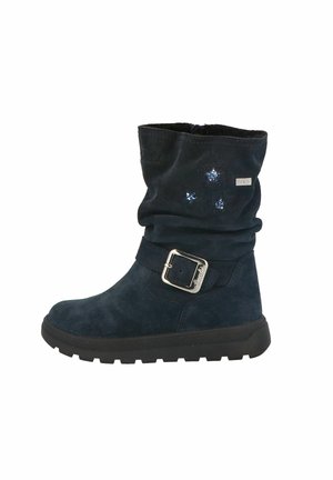 RAIKA TEX - Bottines de cowboy / motard - navy
