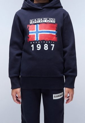 MATS UNISEX - Kapuzenpullover - blu marine