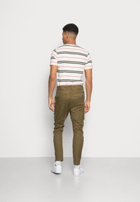 G-STAR ZIP PKT 3D SKINNY CARGO - Calças cargo - dark olive