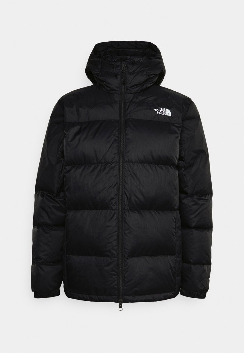 north face black jacket with hood