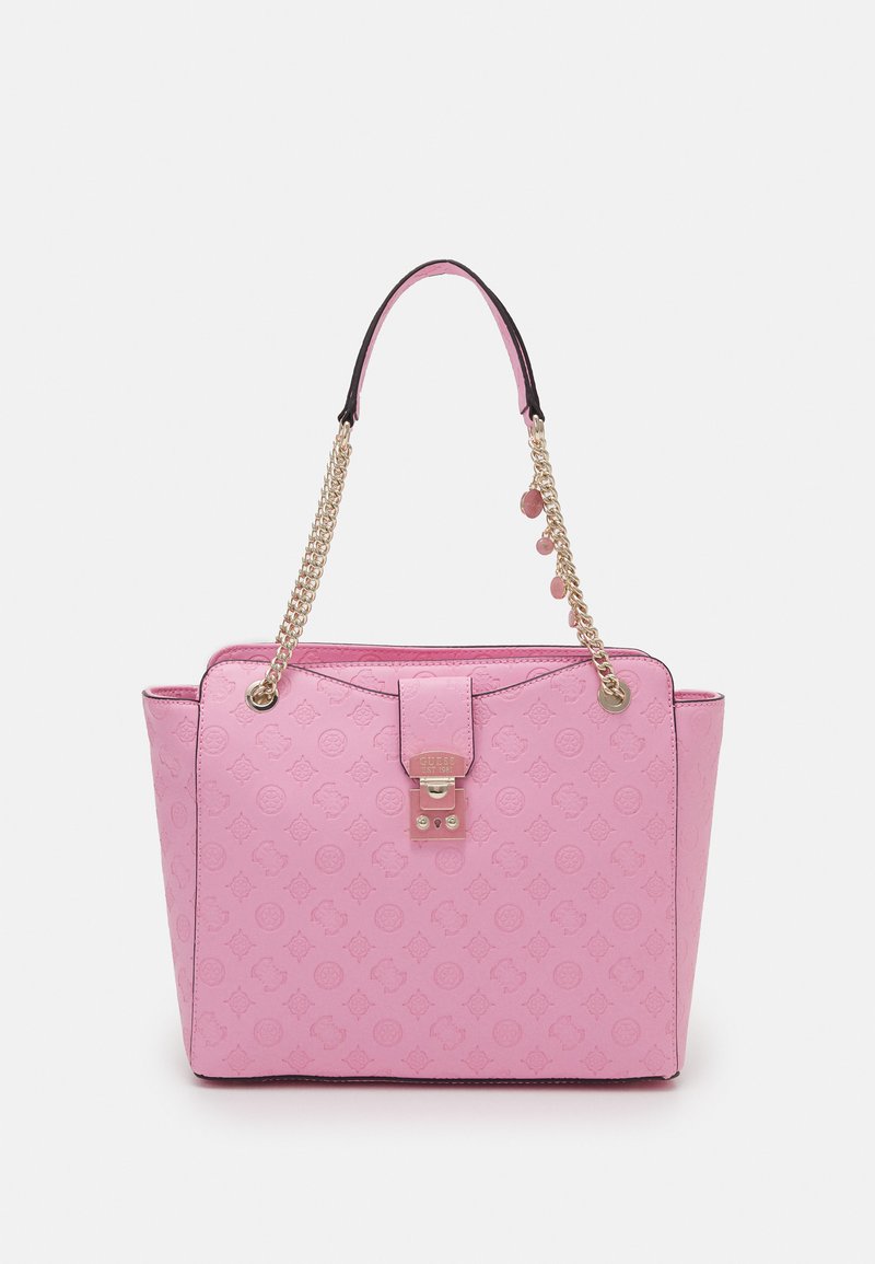 Damen Handtaschen | Guess CARLSON SOCIETY CARRYALL Handtasche confetti pink/pink - HH77983 Damen Handtaschen | Guess CARLSON SOCIETY CARRYALL Handtasche confetti pink/pink - HH77983