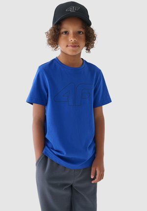 4F, - T-shirt z nadrukiem