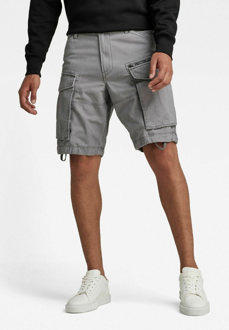 Herren Chino Shorts | G-Star ROVIC ZIP RELAXED Shorts granite/grau - ED46249 Herren Chino Shorts | G-Star ROVIC ZIP RELAXED Shorts granite/grau - ED46249