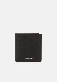 Calvin Klein MINIMALISM TRIFOLD COIN - Portefeuille - black