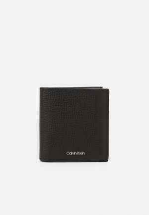 Calvin Klein MINIMALISM TRIFOLD COIN - Portafoglio - black