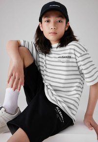 smALLSAINTS REGULAR FIT - CREW  - Apdrukāts T-krekls - black white