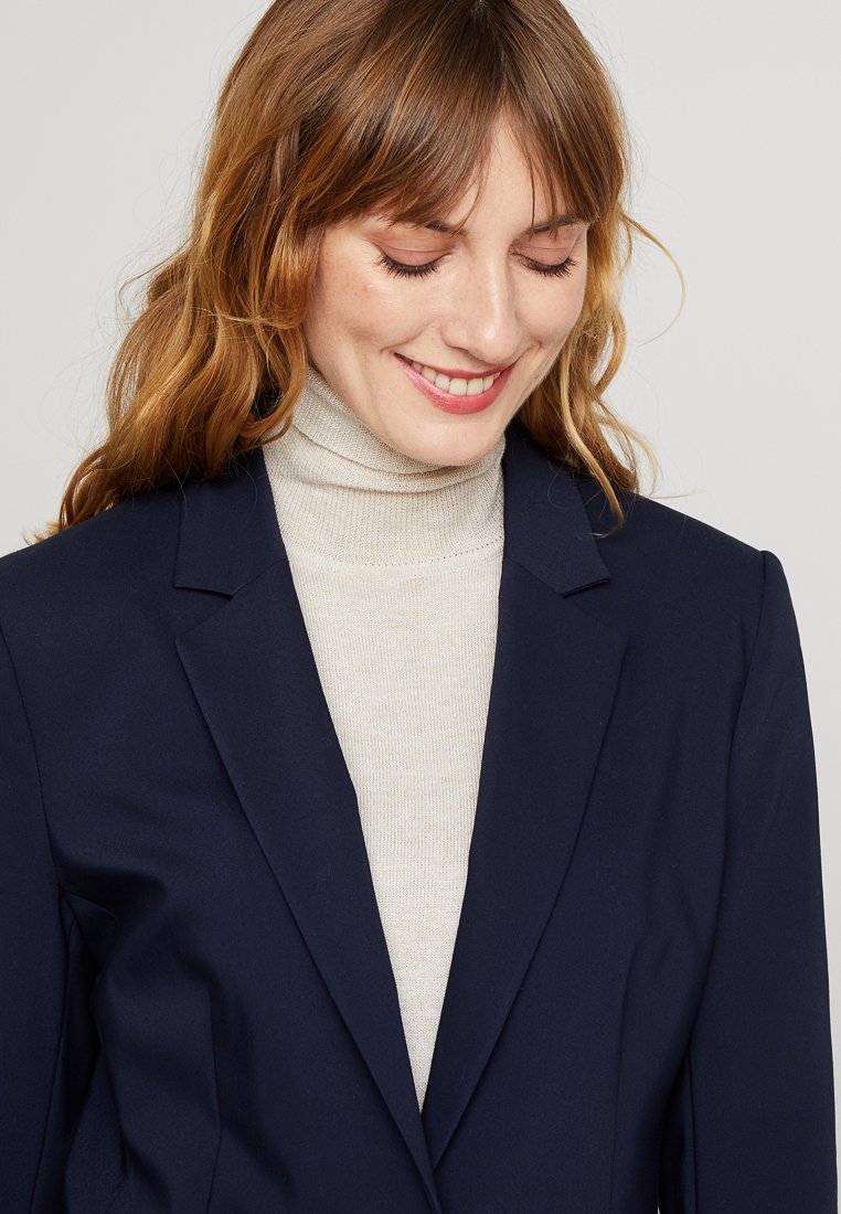 marine blue blazer