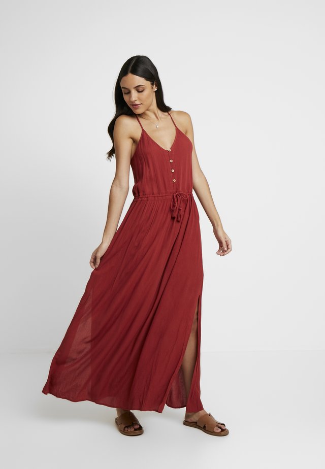 MUSE DRESS - Maxi dress - rosewood