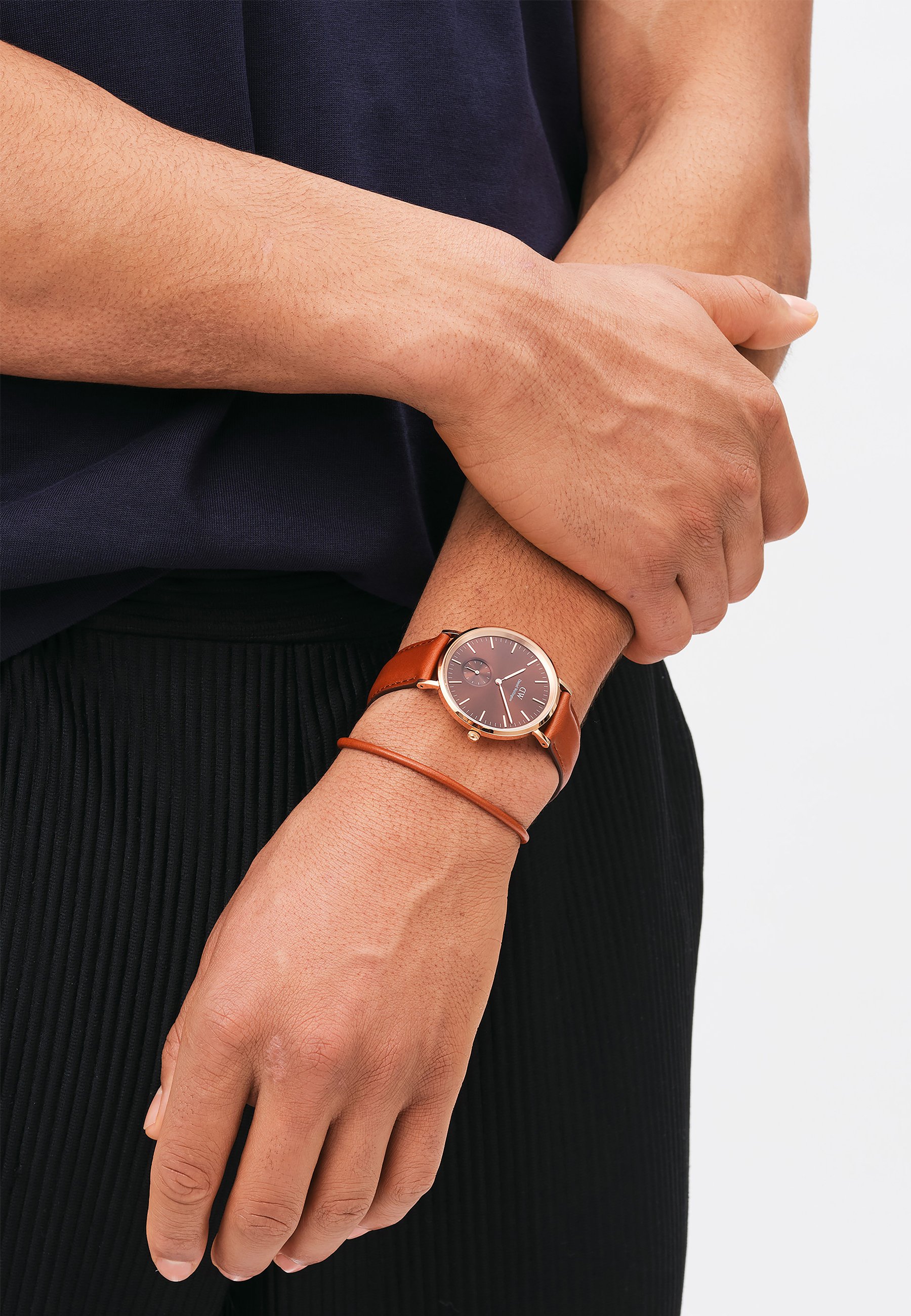 Daniel Wellington Cronografo rose gold coloured/rose gold