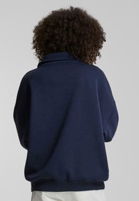 PROHIBITED GRIFFIN HALF-ZIP - Bluză de molton cu fermoar - blue