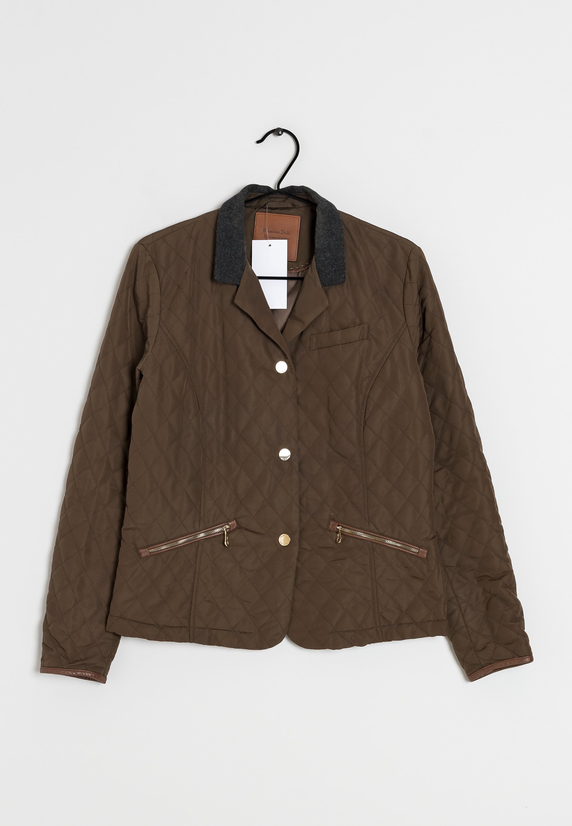 Massimo Dutti Light jacket brown (Pre-owned) Zalando
