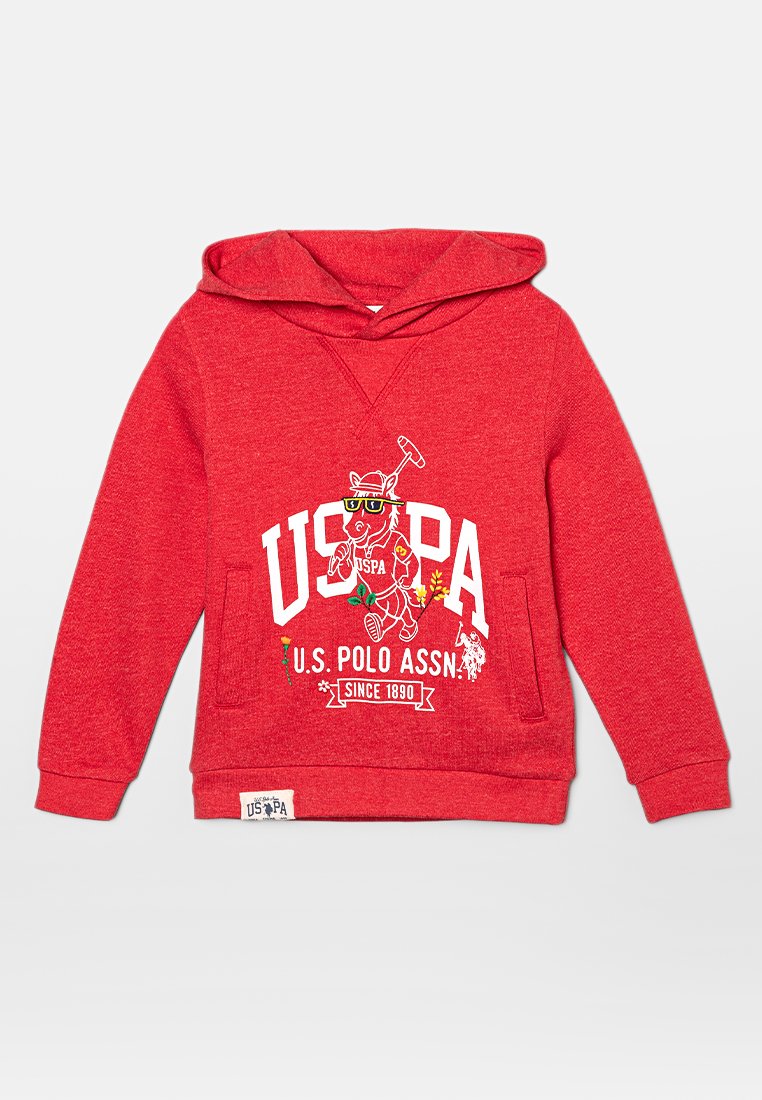 U.S. Polo Assn. Hoodie rood