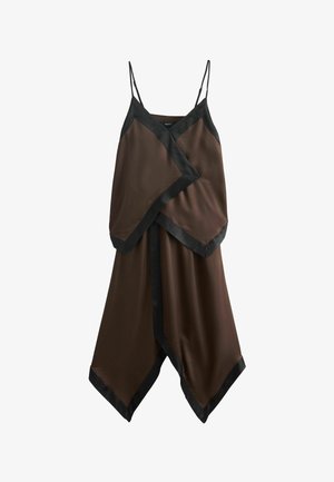Next, REGULAR FIT - HANKY HEM DRESS . - Denné šaty - chocolate black