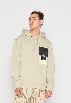 ILLUMINATED BOX HOODIE UNISEX - Mikina s kapucí - wheat fields