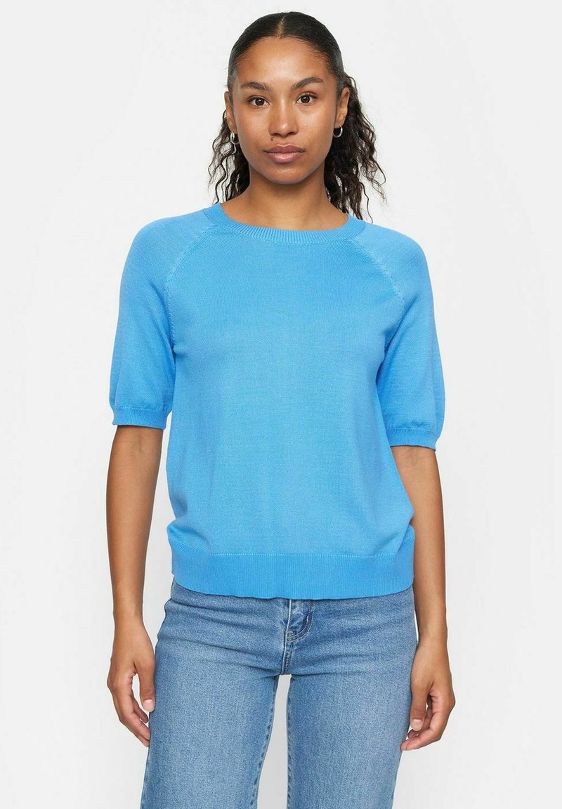 Soft Rebels MARLA O-NECK - T-Shirt basic - regatta