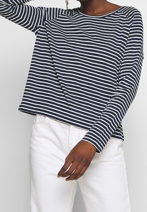 Langærmet T-shirt - dark blue