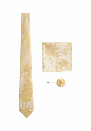 SET  - Einstecktuch - yellow