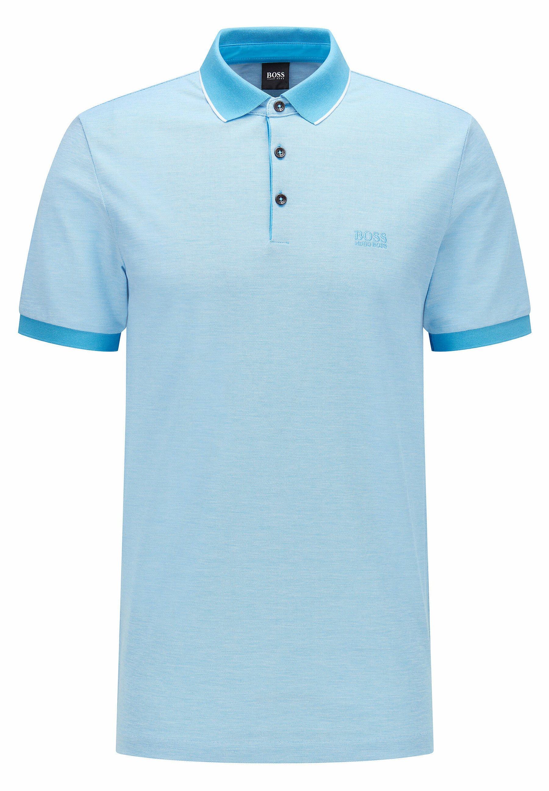 BOSS Polo shirt - open blue/blue - Zalando.de